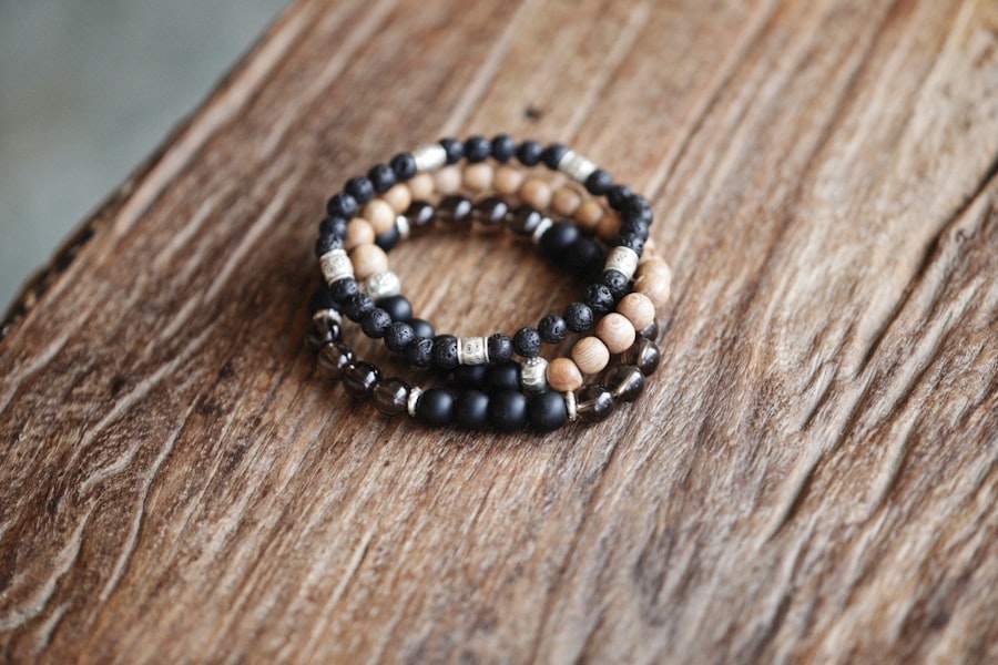 Thread-wrapped bangles