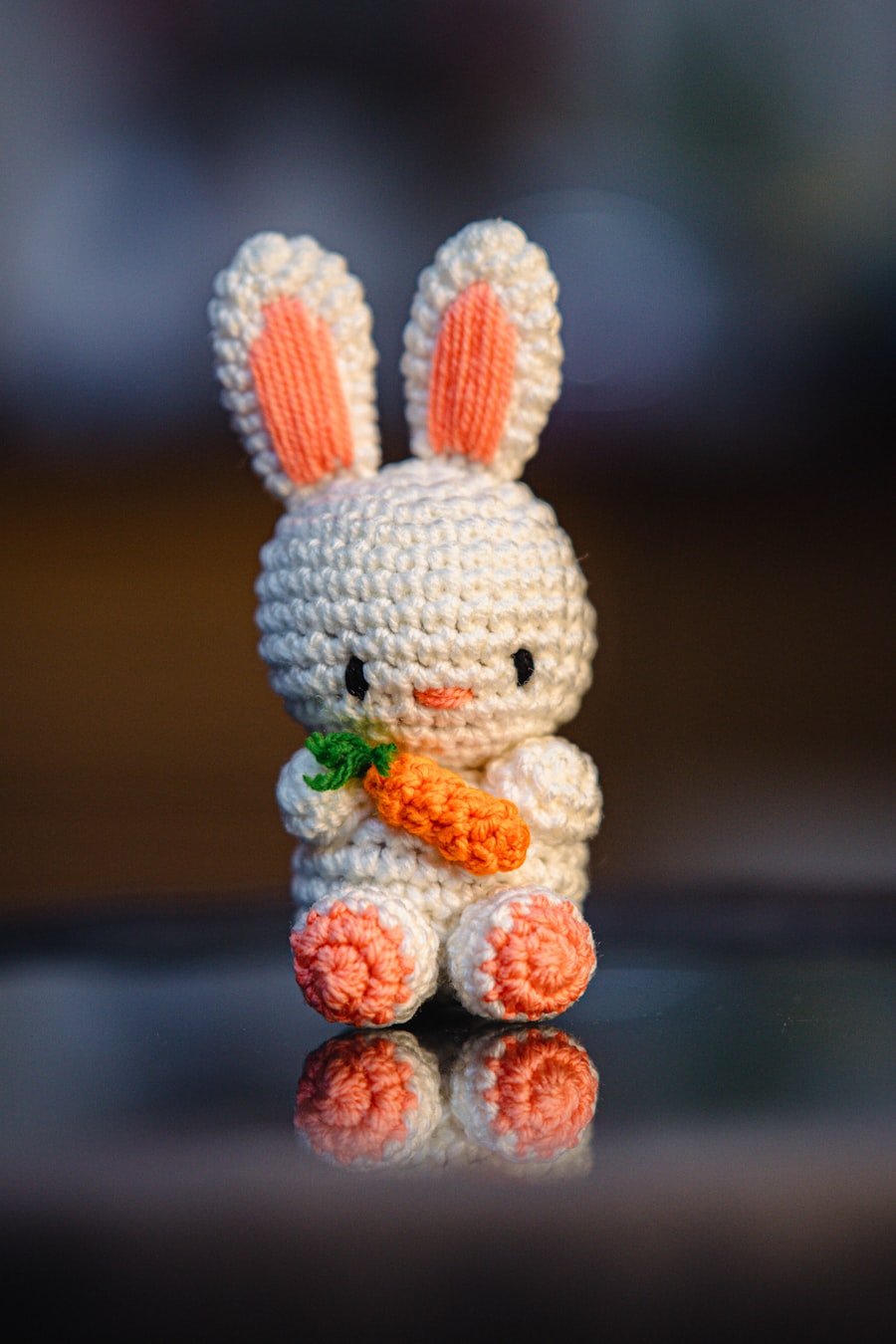 Crochet bunny amigurumi