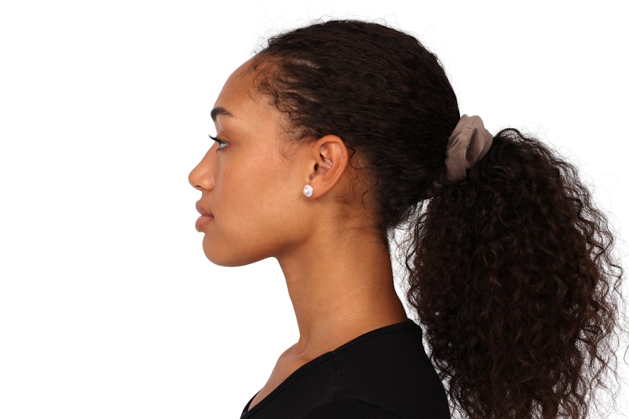 Handmade hair scrunchie